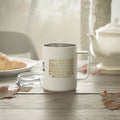 Bits & Breaks Build Abundance | Inspirational Christian Insulated Travel Mug 10oz | ST. VON'S FLAIR