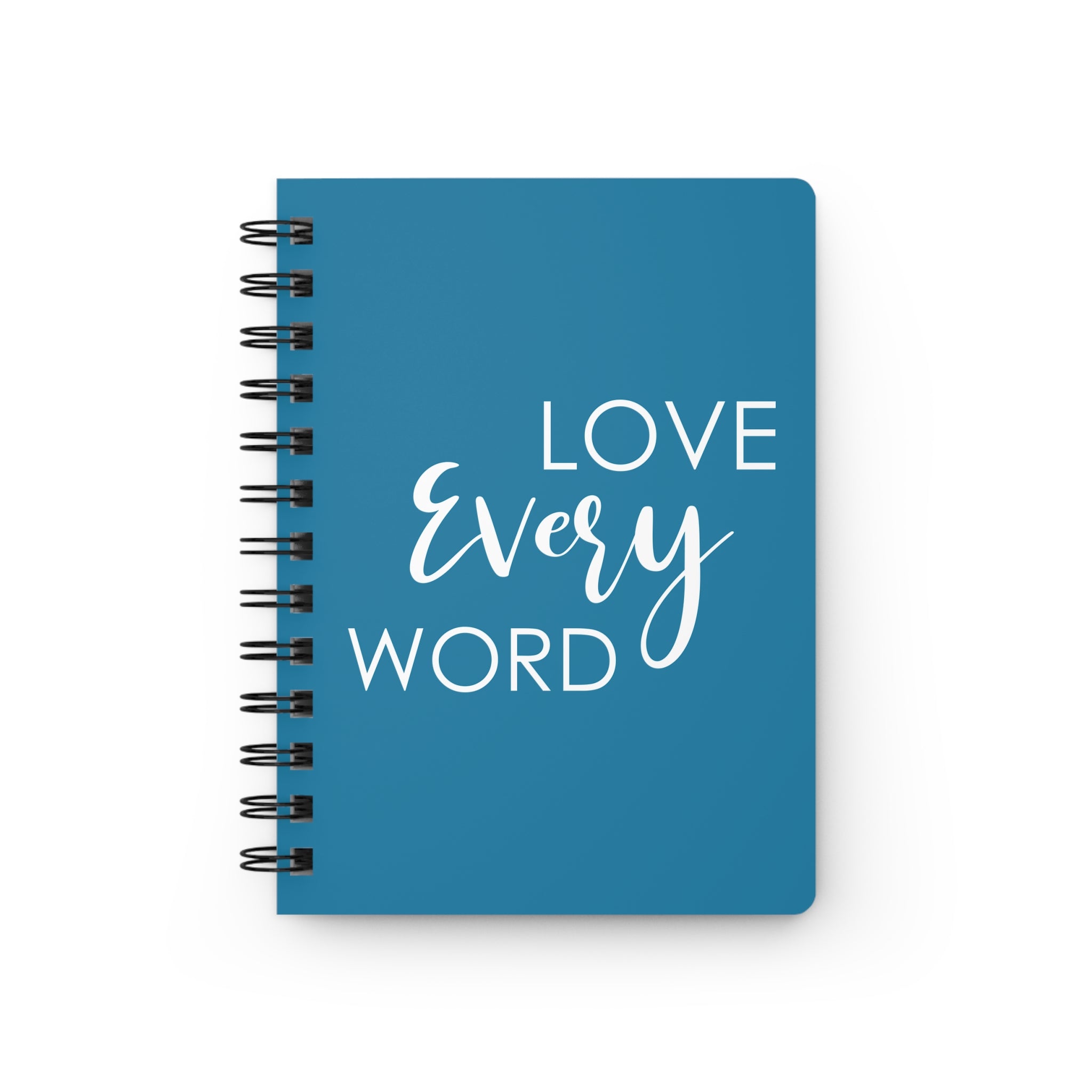 Spiral Bound Lined Journal Notebook | Faith-Inspired Composition for Daily Routines | ST. VON'S FLAIR