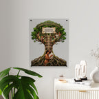 Acrylic Wall Art Panel | Premium Glass-Look Faith Print