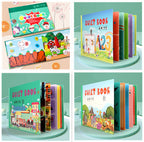 Quiet Books Children's Educational Toys Repeatedly Pasted Books to Read