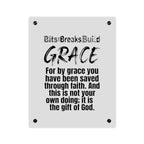 Faith Ephesians 2:8-9 Acrylic Wall Art Panels | Christian Home Decor & Office Inspiration | ST. VON'S FLAIR