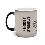Changing Integrity Mug — 11oz Heat Reveal Coffee Cup