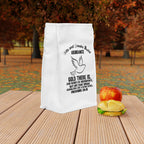 Lunch Bag — Dove & Proverbs 20:15 Inspirational Scripture Insulated Tote