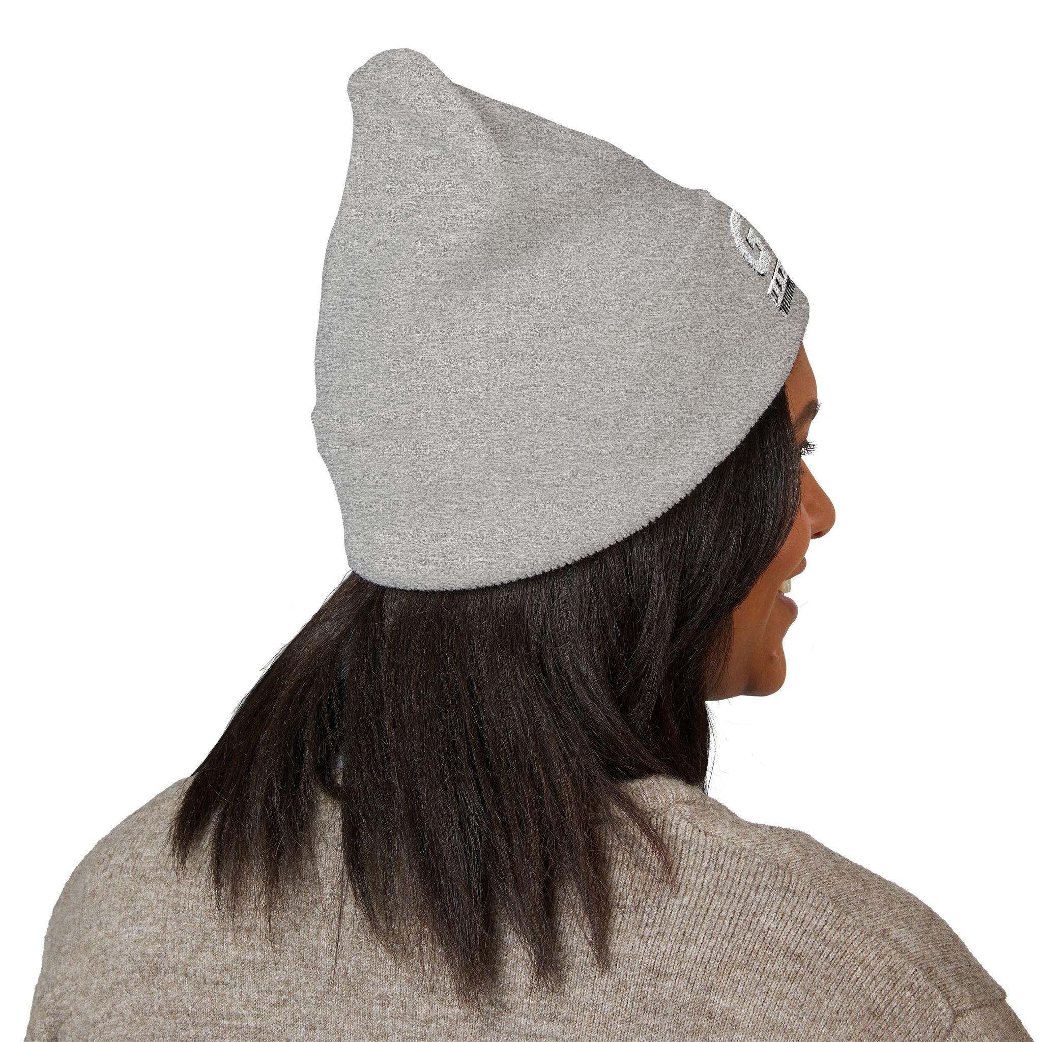 SEO Title: God Never Fails Embroidered Cuffed Beanie | Joshua 21:45 Faith Hat | ST. VON'S FLAIR