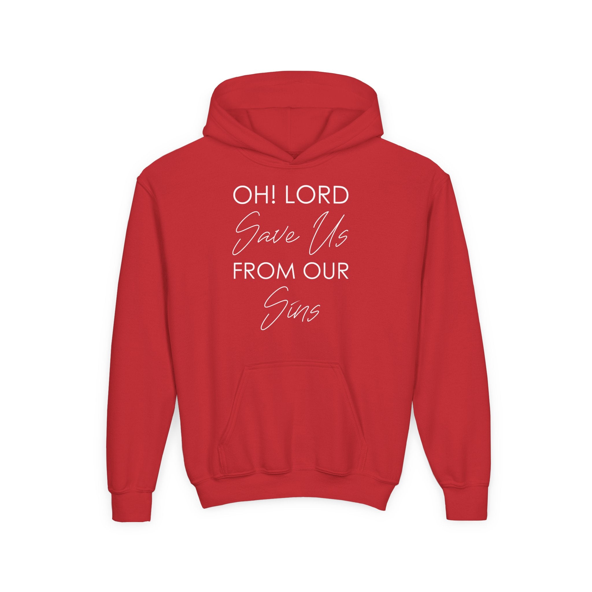 Lord Save Us Youth Hoodie | Christian Kids Sweatshirt | ST. VON'S FLAIR