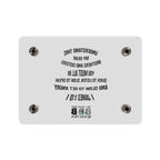 James 1:19 Resolution Acrylic Wall Art Panel | Christian Home & Office Decor | ST. VON'S FLAIR
