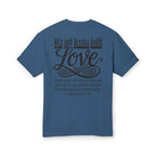Love | Colossians 3:14 Unisex Garment-Dyed Heavyweight Tee | Kindness, Humility & Patience | ST. VON'S FLAIR
