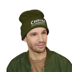 Christ Inspired Living Embroidered Cuffed Beanie | Faith Hat | ST. VON'S FLAIR