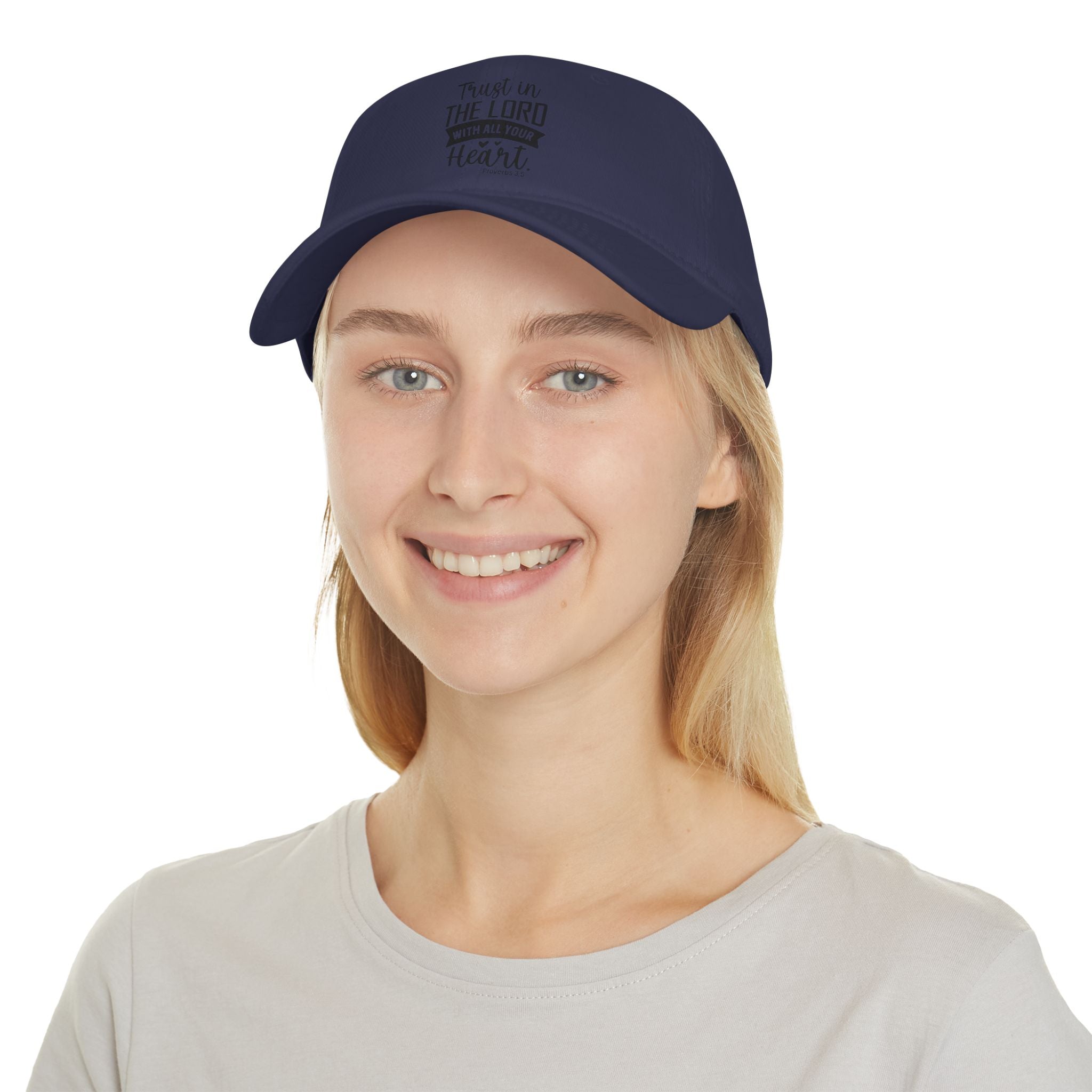 Christian Hat Trust in the Lord  Proverbs 3 Low Profile Baseball Cap
