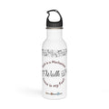 Psalm 23 Fear No Evil Stainless Steel Water Bottle | Christian Faith Hydration Gift | ST. VON'S FLAIR