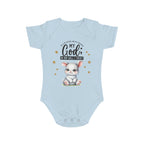 My God Baby Bodysuit - Trust in Him - Cute Bunny Baby Designed Onesies