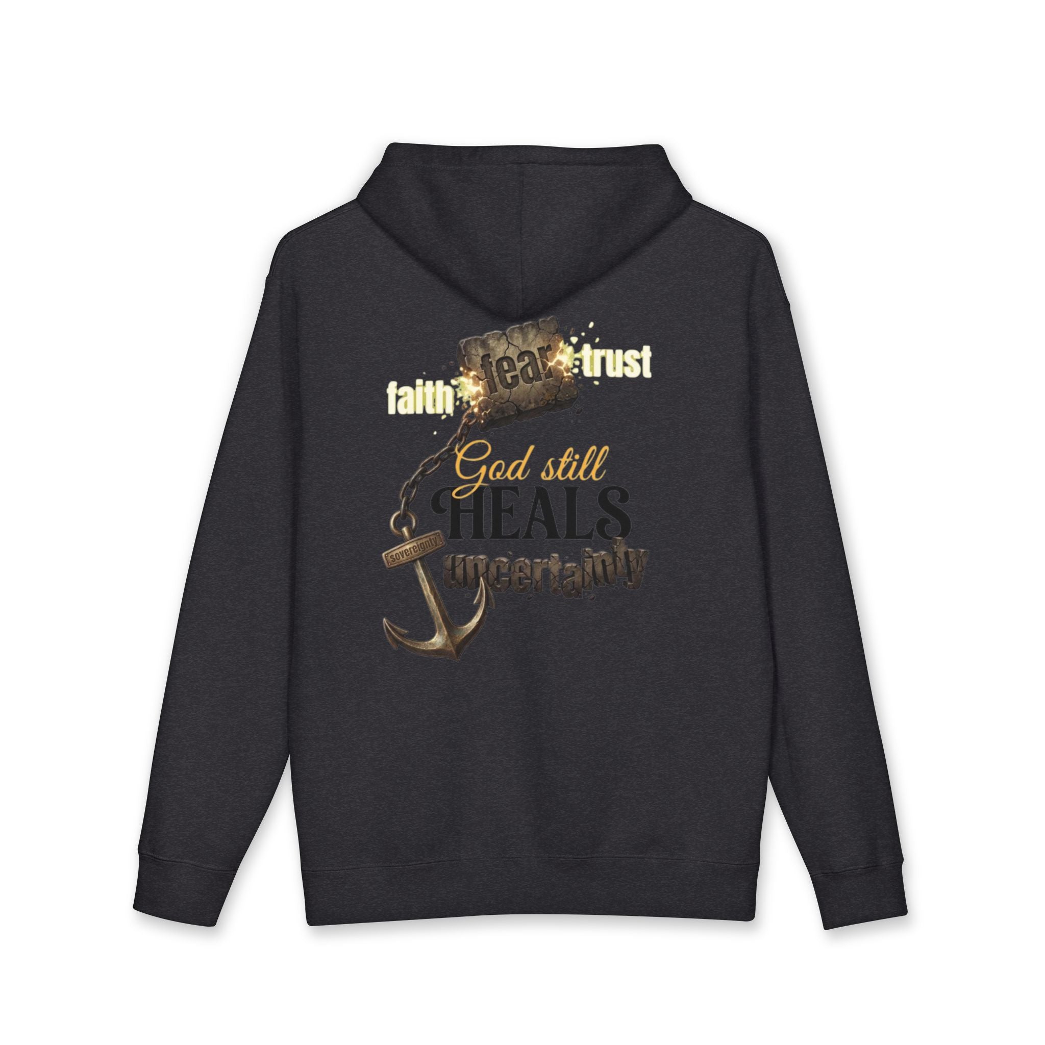 Faith Anchor Hoodie | Faith, Peace & Trust Christian Sweatshirt | ST. VON'S FLAIR