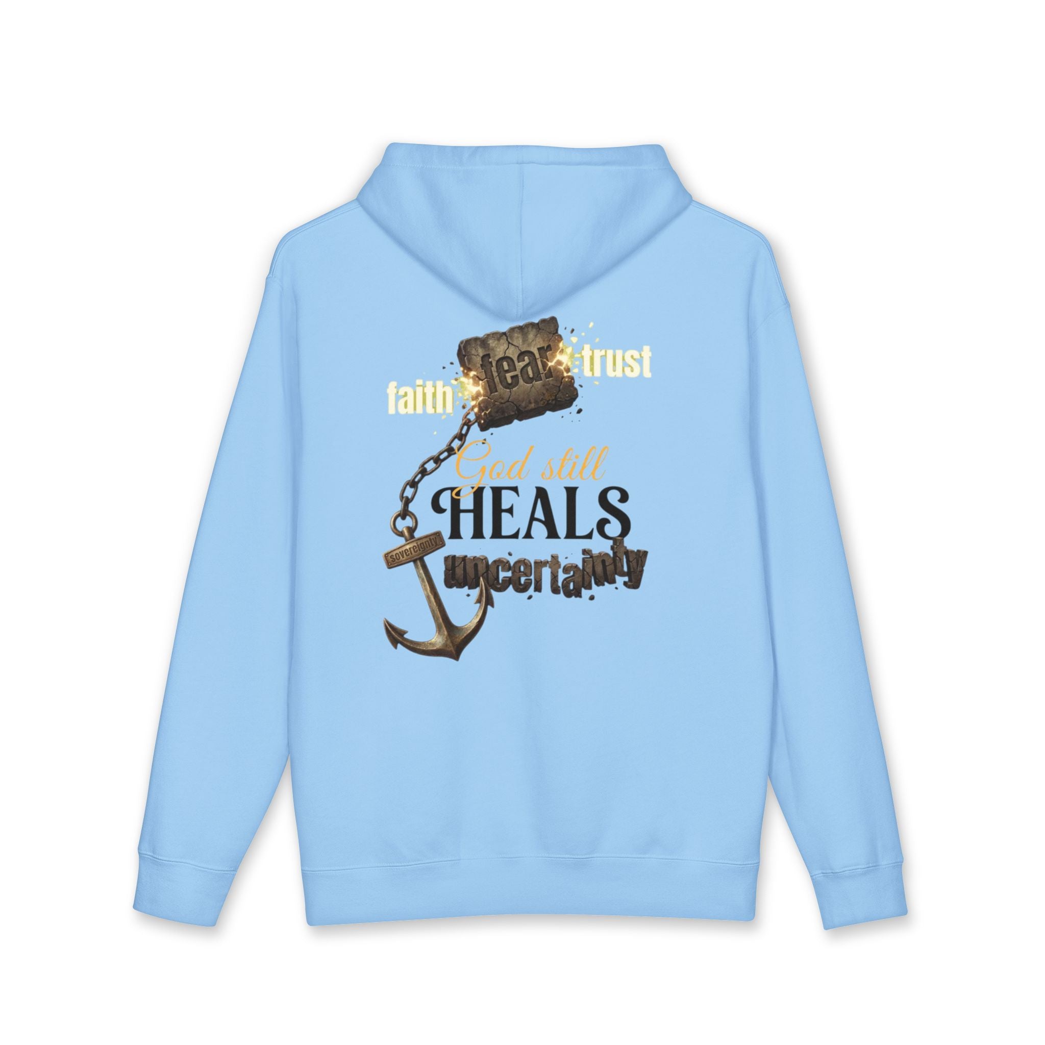 Faith Anchor Hoodie | Faith, Peace & Trust Christian Sweatshirt | ST. VON'S FLAIR
