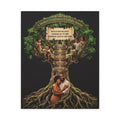 Christian Canvas Print | Faith Poem Wall Art | Mother's Embrace |ST. VON'S Poetic Lines