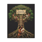 Christian Canvas Print | Faith Poem Wall Art | Mother's Embrace |ST. VON'S Poetic Lines