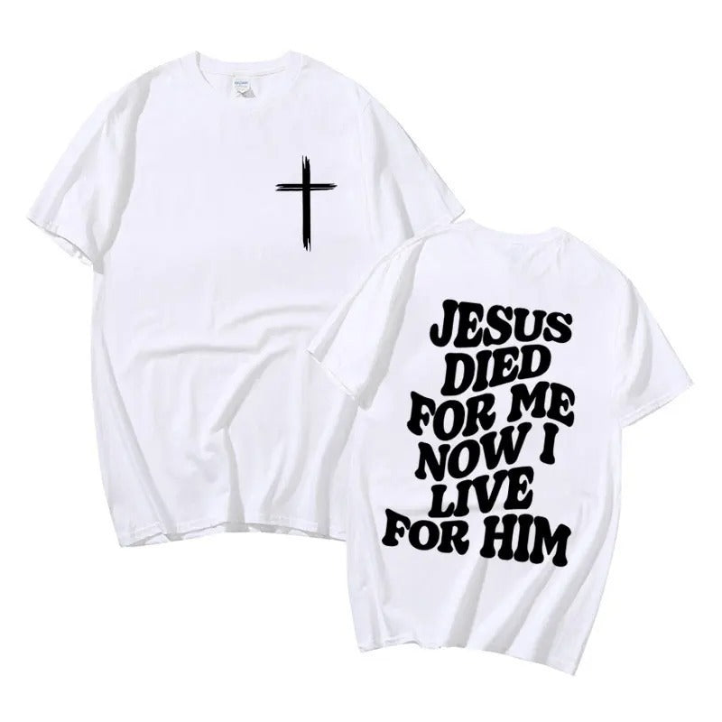 Men's Aesthetic Christian T Shirt Jesus Bible Verse Strength