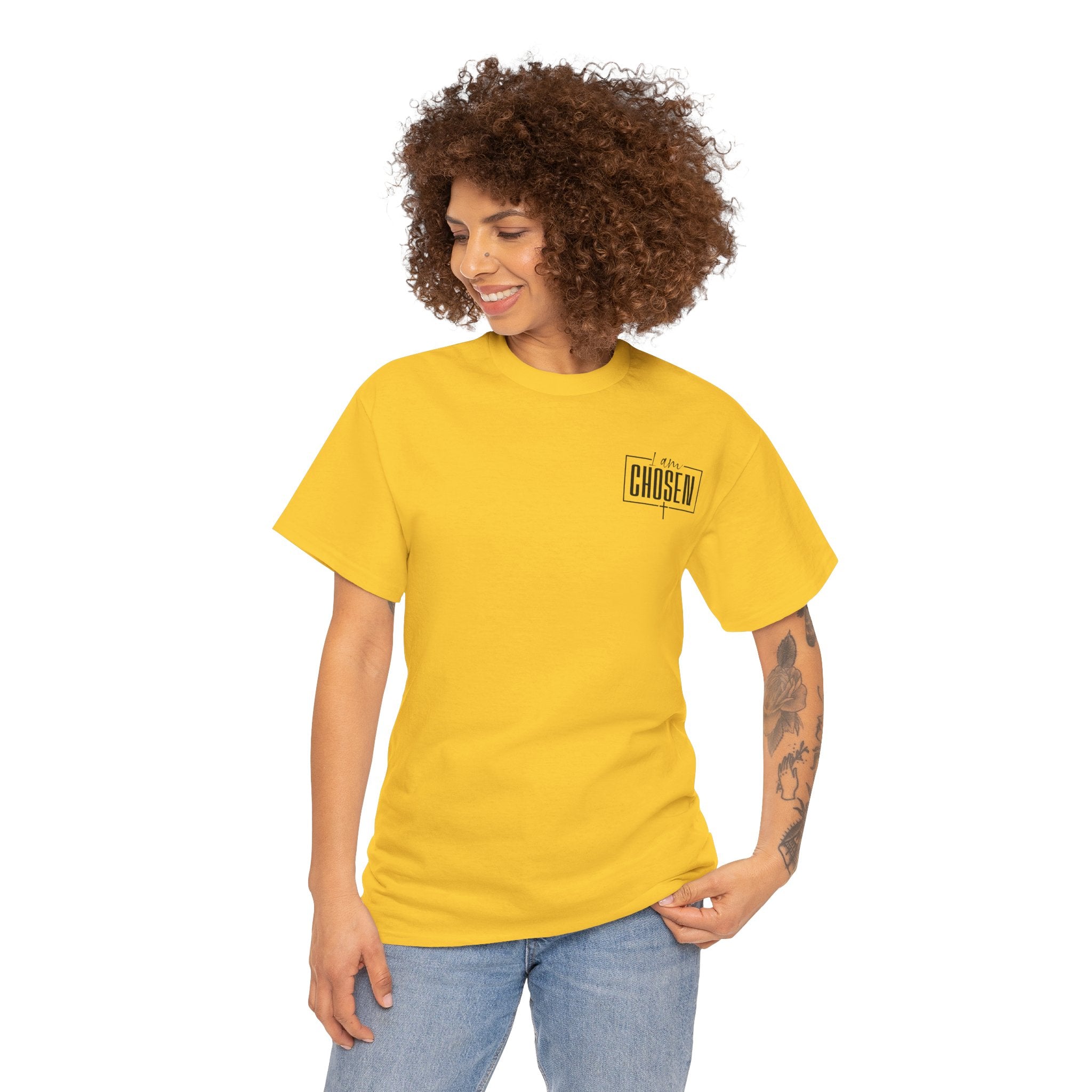 "I am Chosen" Unisex Heavy Cotton Tee Comfort T-Shirt