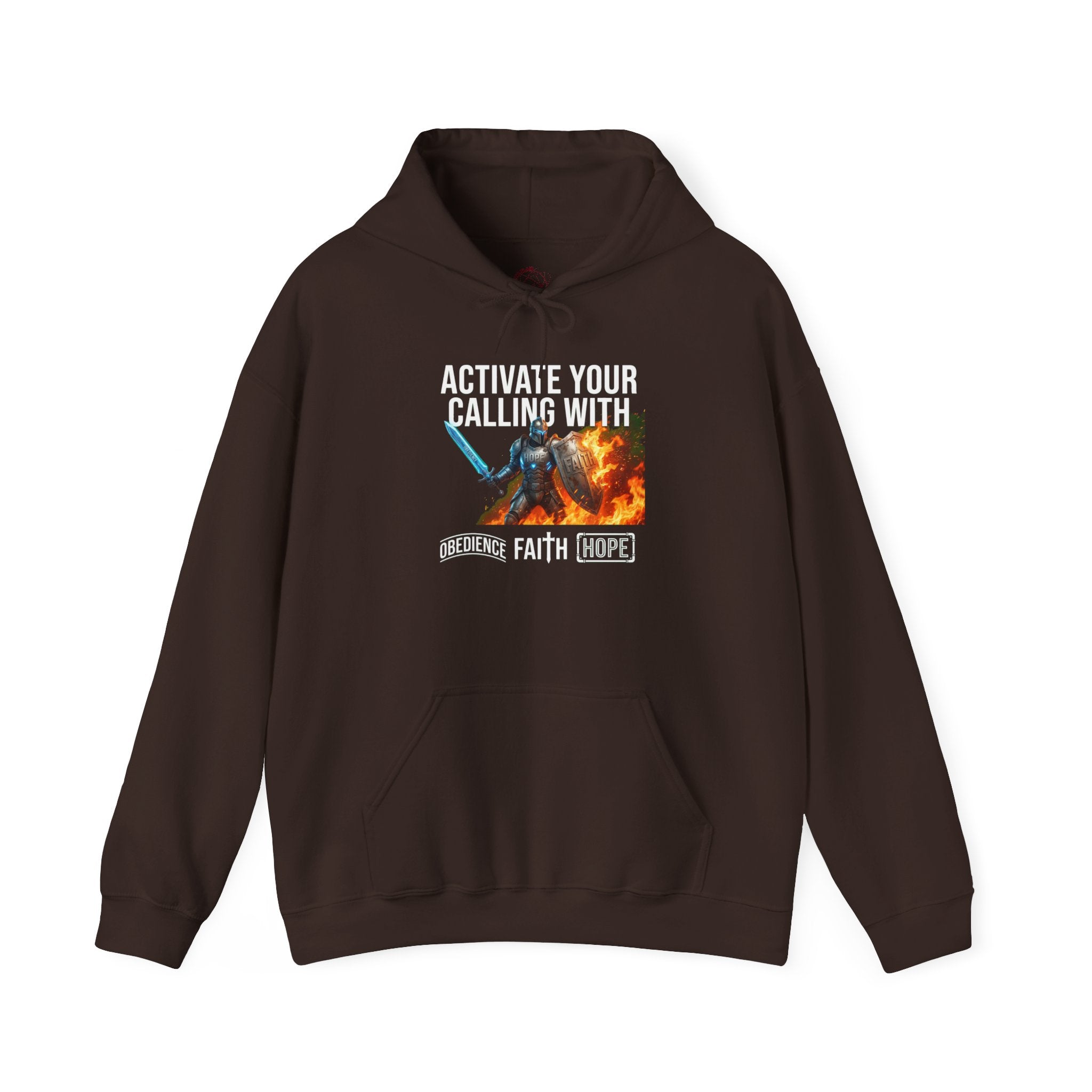 Faith & Hope Hoodie | Obedience, Faith, Hope Christian Pullover | ST. VON'S FLAIR