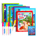 Children's Magic Water Painting Book Sketch Pad Drawing Notepad