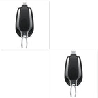 Portable Keyring Power Bank 1500mAh Wireless Emergency Telescopic Charger | ST VON'S FLAIR