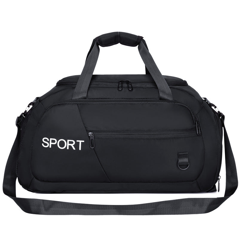 Luggage Bag Oxford Gym Bag with Shoe Compartment - Waterproof Handbag Travel Duffel Bag | ST. VON'S FLAIR