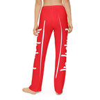 Faithful Kids Lounge Pants —Pajamas  Red All-Over-Print Cozy Joggers Sleepwear