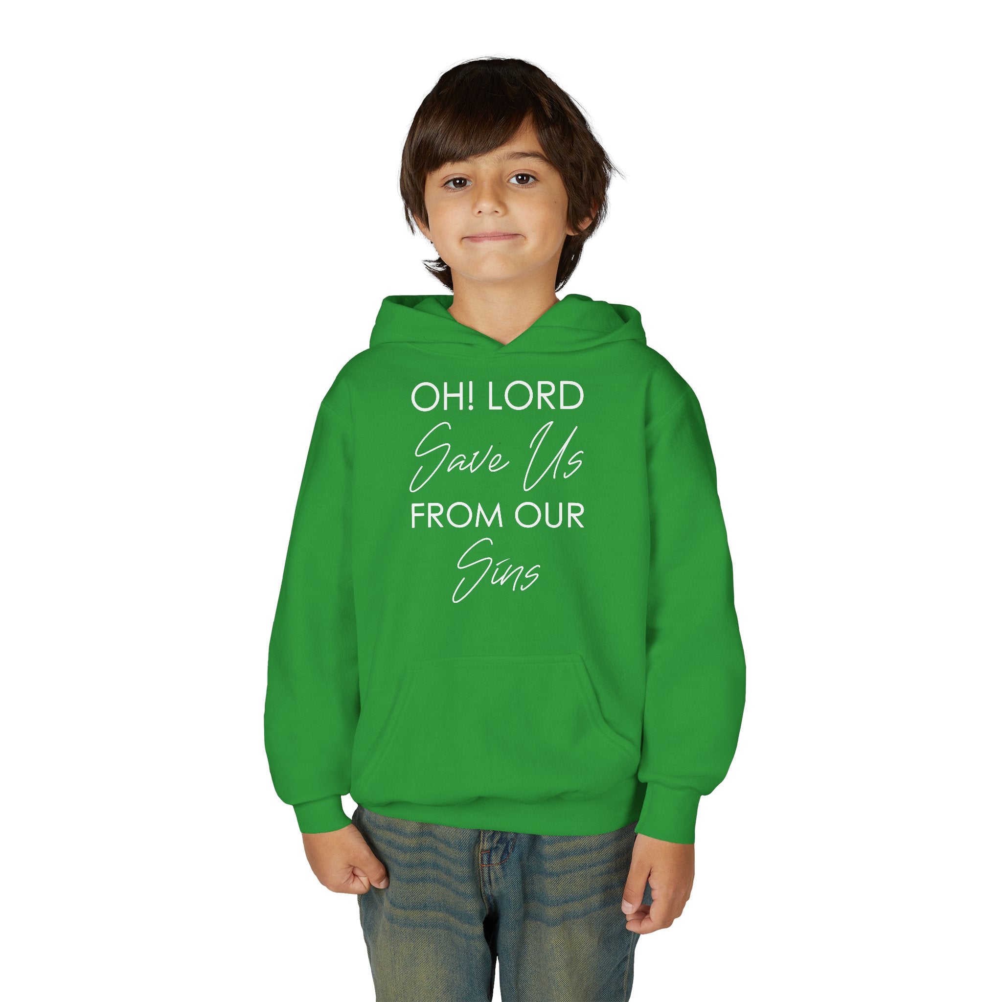 Lord Save Us Youth Hoodie | Christian Kids Sweatshirt | ST. VON'S FLAIR