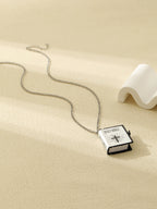 Stainless Steel Necklaces For Men Women Cross Bible Verses Pendant Christian Jesus Baptism Gifts Fashion Jewelry