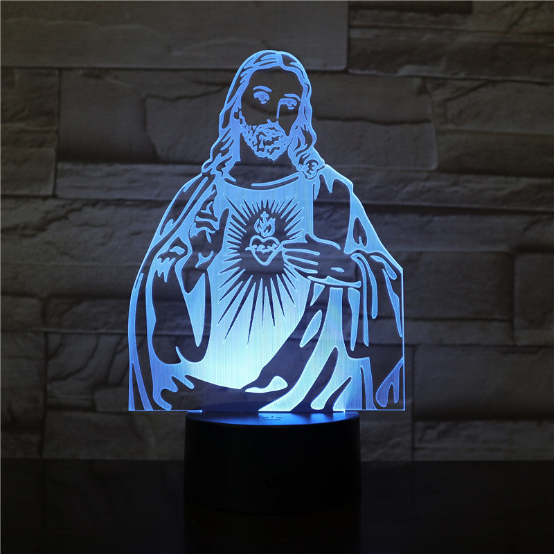 Christian Luminous Table Lamp - Faith-Inspired Creative Lighting | ST. VON'S FLAIR