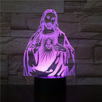 Christian Luminous Table Lamp - Faith-Inspired Creative Lighting | ST. VON'S FLAIR