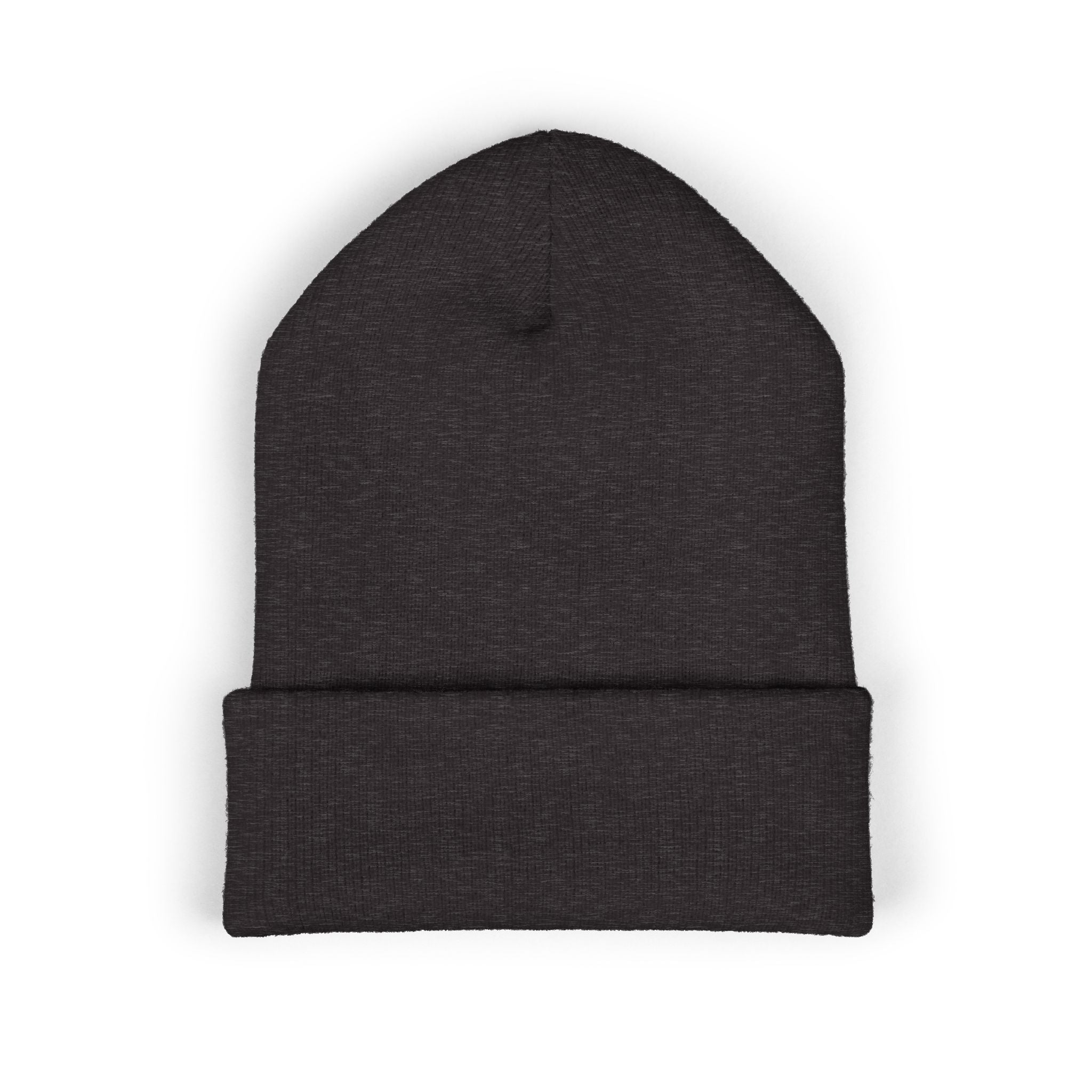Embroidered Faithful Cuffed Beanie - Warm Knit Winter Hat