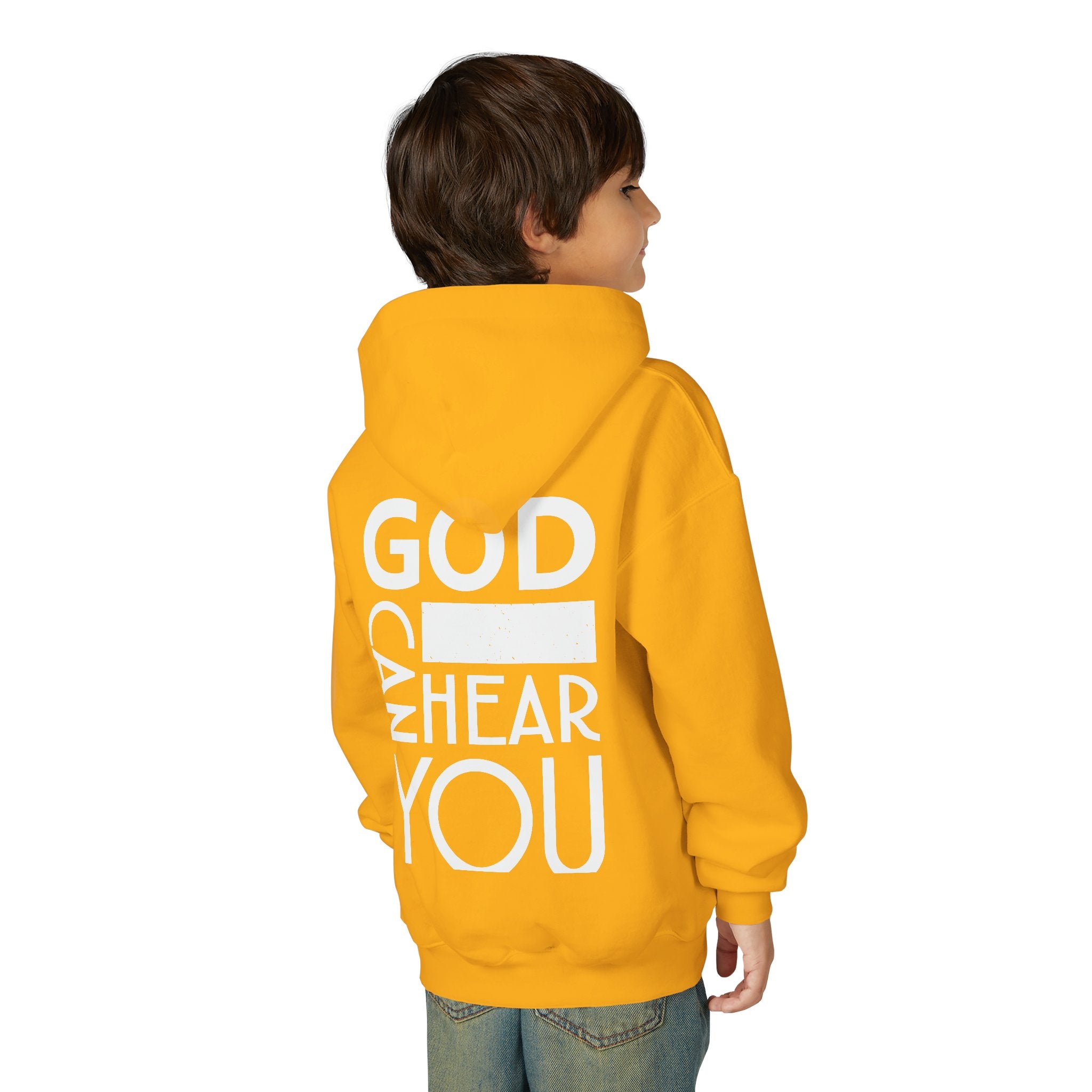 God Can Youth Hoodie Christian Sweatshirt Unisex Children Clothing