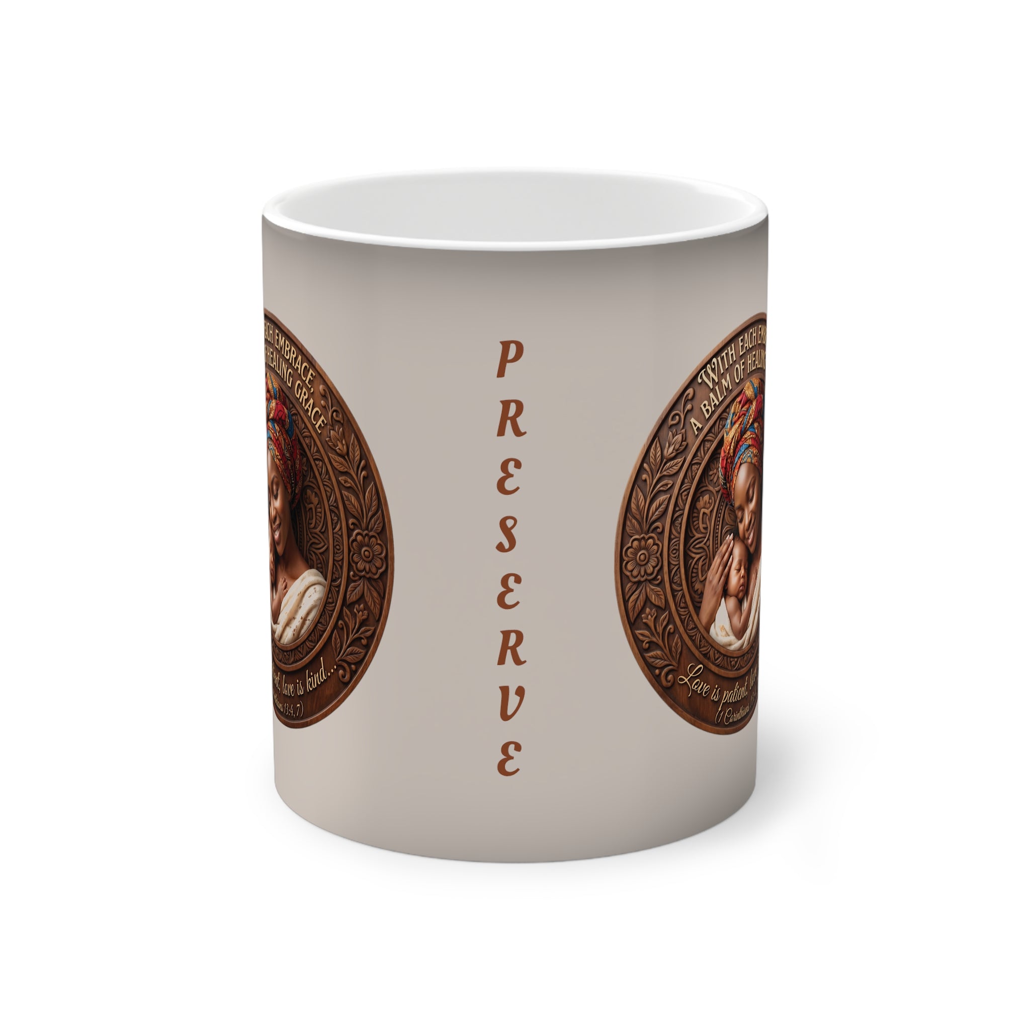 "A Balm of Healing Grace" Color-Changing Mug | ST. VON'S Poetic Lines