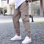 Journeying Workwear Casual Pants Drawstring Elastic Waist Track Pants