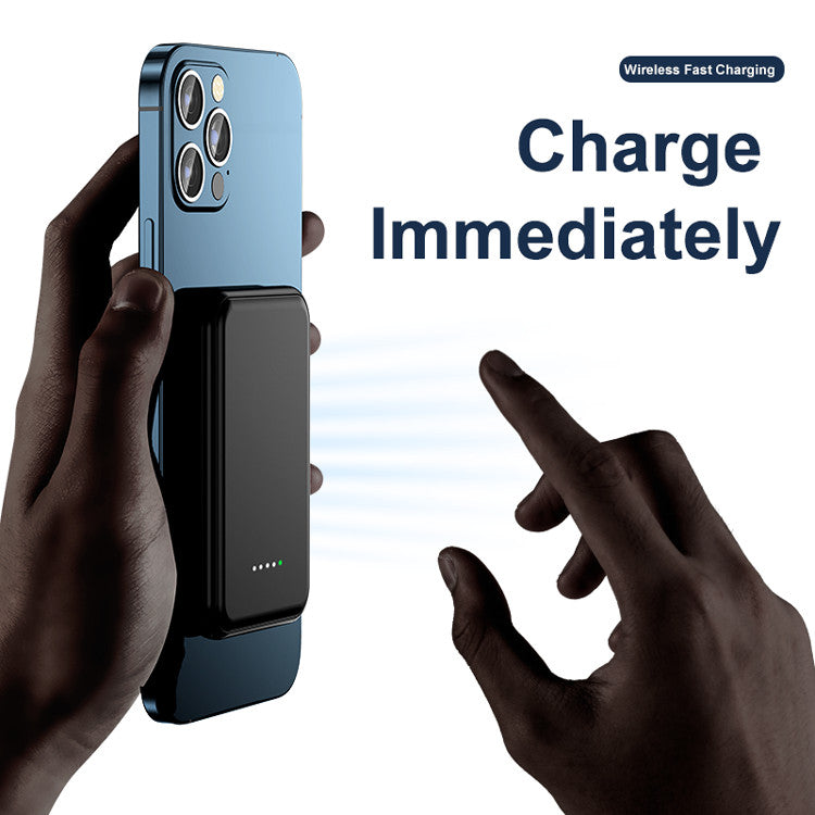 Mini Magnetic Power Bank 5000mAh | Wireless iPhone Charger | ST. VON'S FLAIR