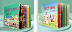 Quiet Books Children's Educational Toys Repeatedly Pasted Books to Read
