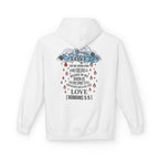 Romans 5:5 Raindrops of Love Hoodie | Christian Scripture Sweatshirt | ST. VON'S FLAIR