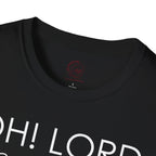 Christian Graphic T-Shirt — "Oh! Lord Save Us From Our Sins" Inspirational Faith Tee
