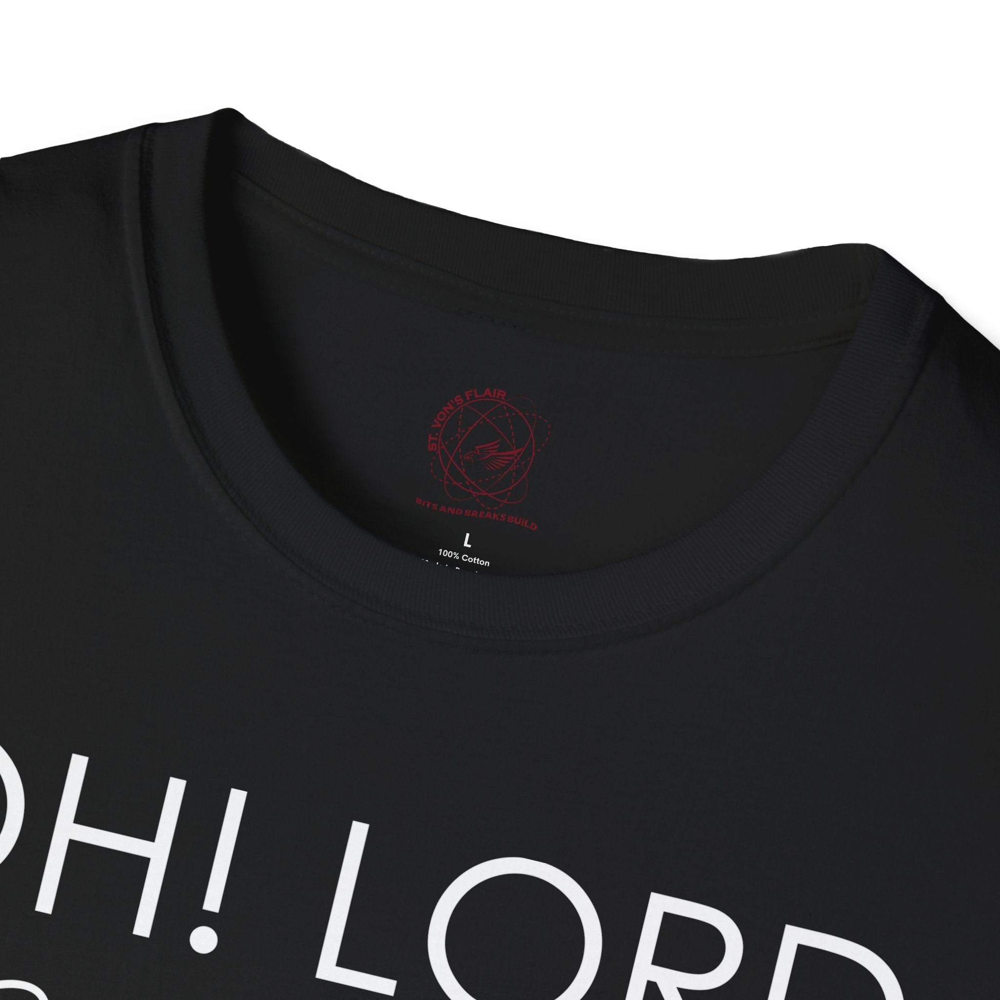 Christian Graphic T-Shirt — "Oh! Lord Save Us From Our Sins" Inspirational Faith Tee
