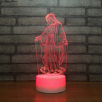 Spot 3D Night Light Christian Series - Faith-Inspired LED Lamp | ST. VON'S FLAIR