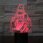 Christian Luminous Table Lamp - Faith-Inspired Creative Lighting | ST. VON'S FLAIR