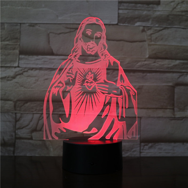 Christian Luminous Table Lamp - Faith-Inspired Creative Lighting | ST. VON'S FLAIR