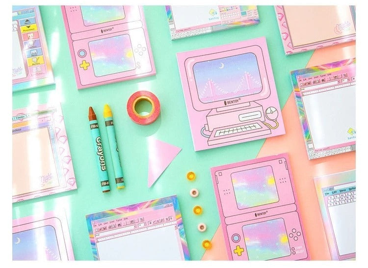 Computer Shaped Notebook Paper Memo