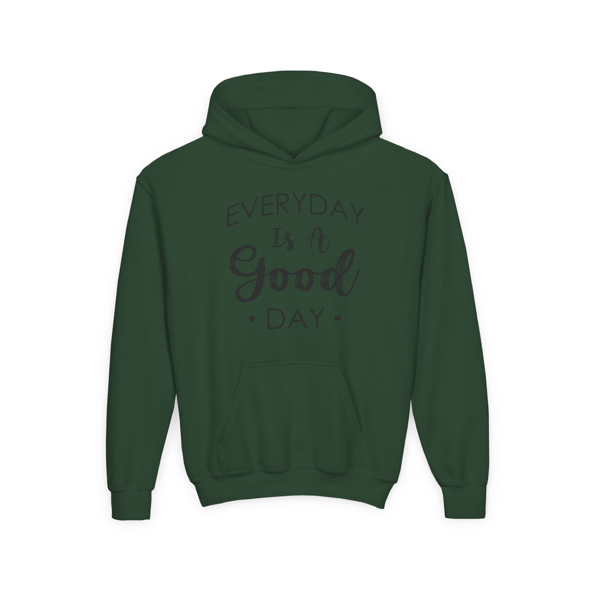 Youth Good Day Casual Hoodie | Faith-Inspired Kids Sweatshirt | ST. VON'S FLAIR