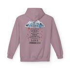 Romans 5:5 Raindrops of Love Hoodie | Christian Scripture Sweatshirt | ST. VON'S FLAIR
