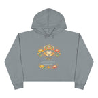 Women's Faith Crop Hoodie | MAA Soft Fleece Cropped Sweatshirt for Her