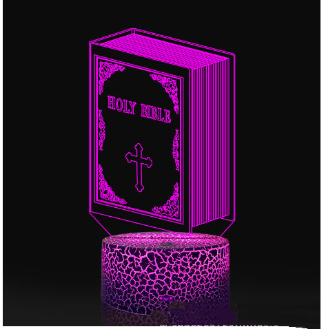 Spot 3D Night Light Christian Series - Faith-Inspired LED Lamp | ST. VON'S FLAIR