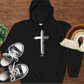 John 3:16 Only Son Christian Cross Young Adults Hooded Sweater God's Love Teenagers