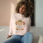 Women's Faith Crop Hoodie | MAA Soft Fleece Cropped Sweatshirt for Her