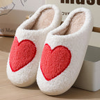 Women's Home Slippers Fashion Plush House Shoes For Hearts of  Love